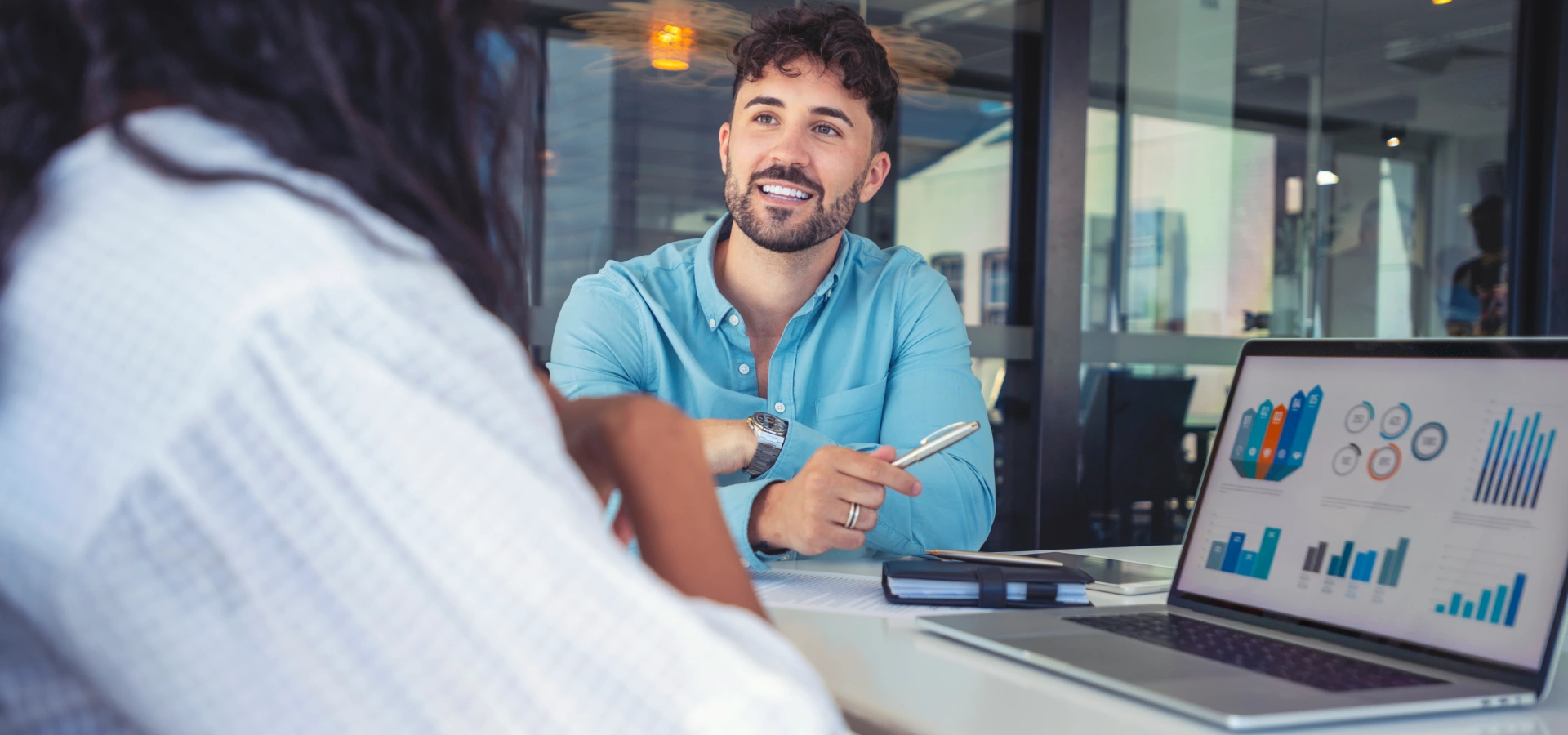 mężczyzna, komputer